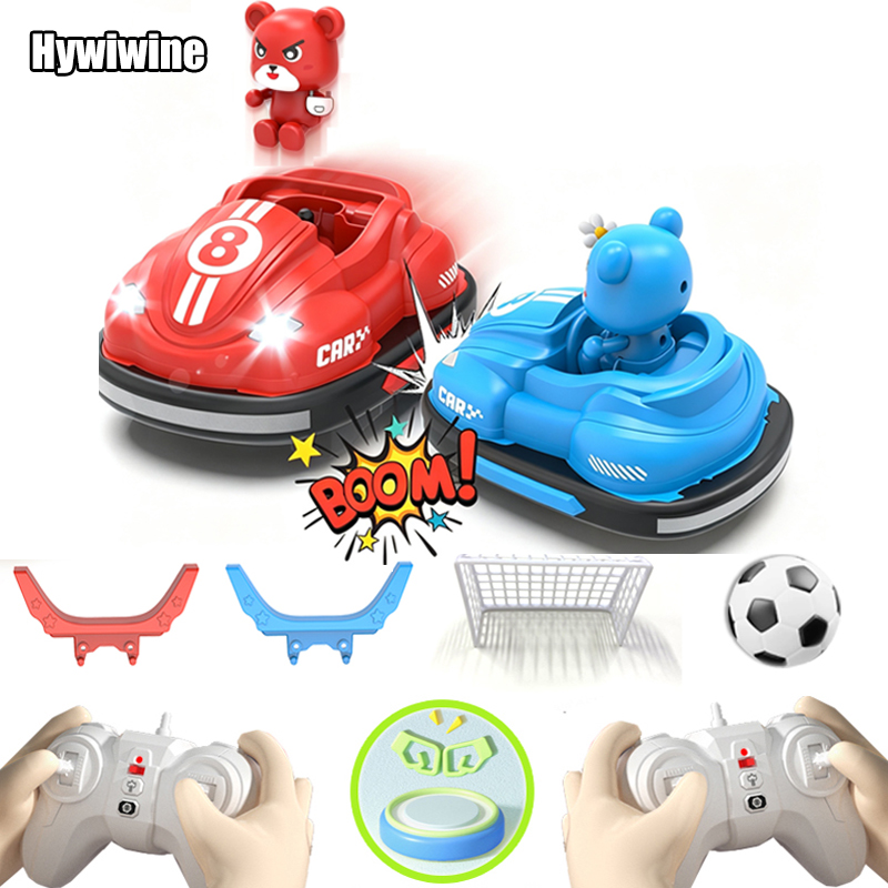 Board Game Instruction - 2.4G RCバンパーカー 子供用 2人対戦 バトルレーシングおもちゃ LEDライトと音楽付き