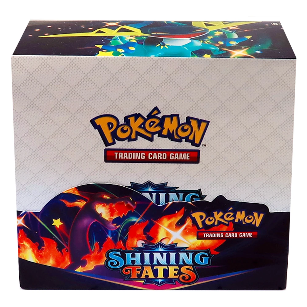 324 ピース/ボックス ポケモン TCG: シャイニングフ - Board Game Pokemon のレビューと価格