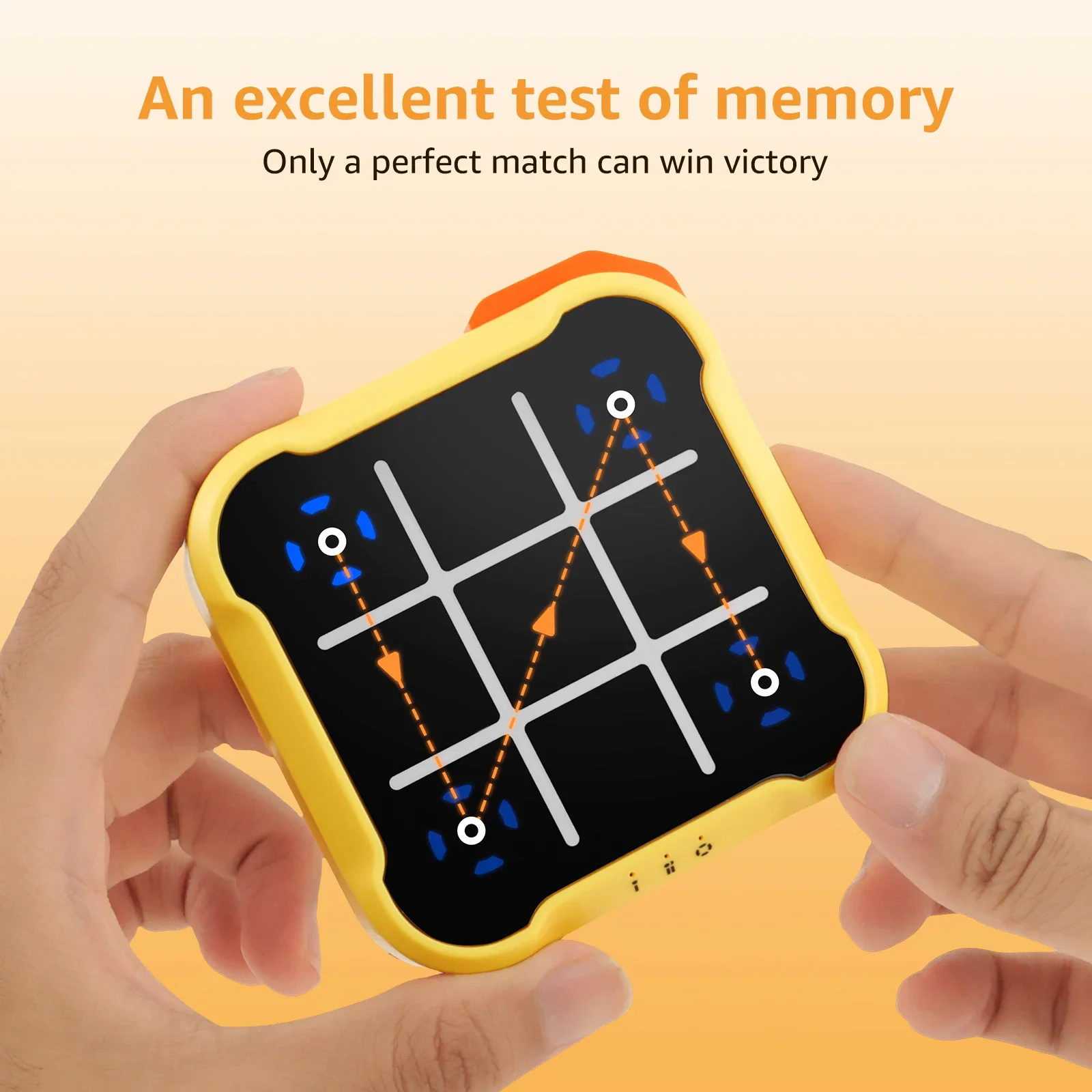 電子式3目並べゲーム、携帯型コンソール、子供向けパズルボード - Board Game English For Kids のレビューと価格