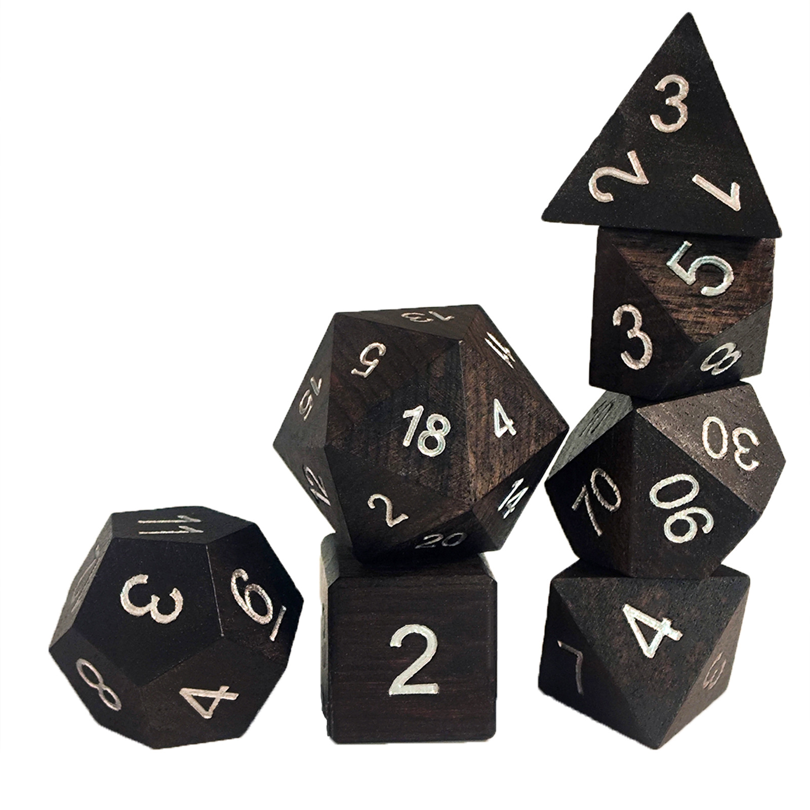DND RPGゲーム用木製ダイスセット ドラゴンとダンジョン - Board Game Dungeons And Dragons のレビューと価格