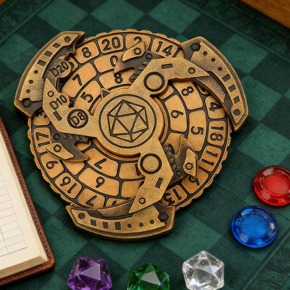 ジャイロD&Dダイスセット、7 in 1メタルDNDダイスセ - Board Game Dungeons And Dragons のレビューと価格