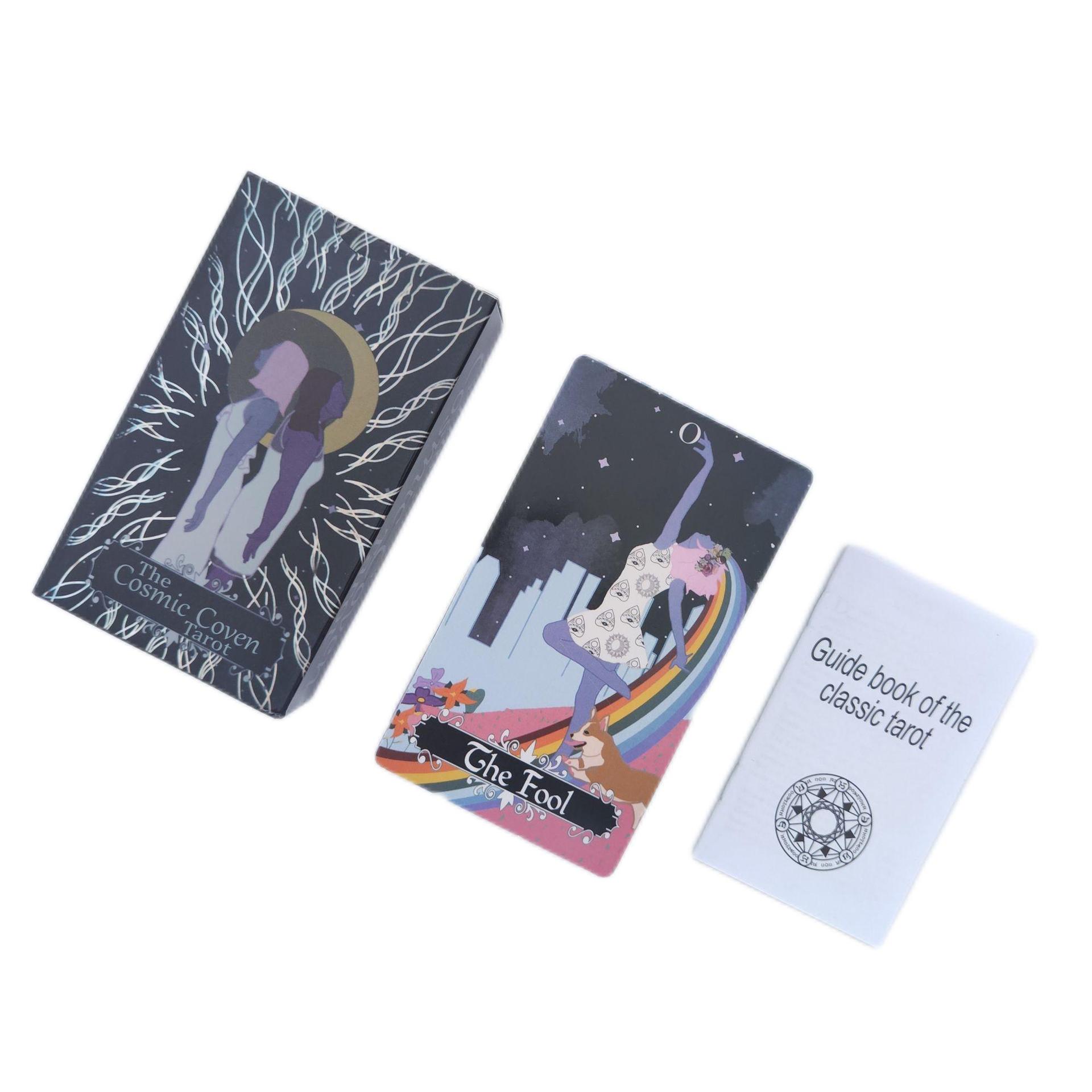 12 × 7センチメートル宇宙集会タロットカードタロット78 - Board Game Instruction のレビューと価格