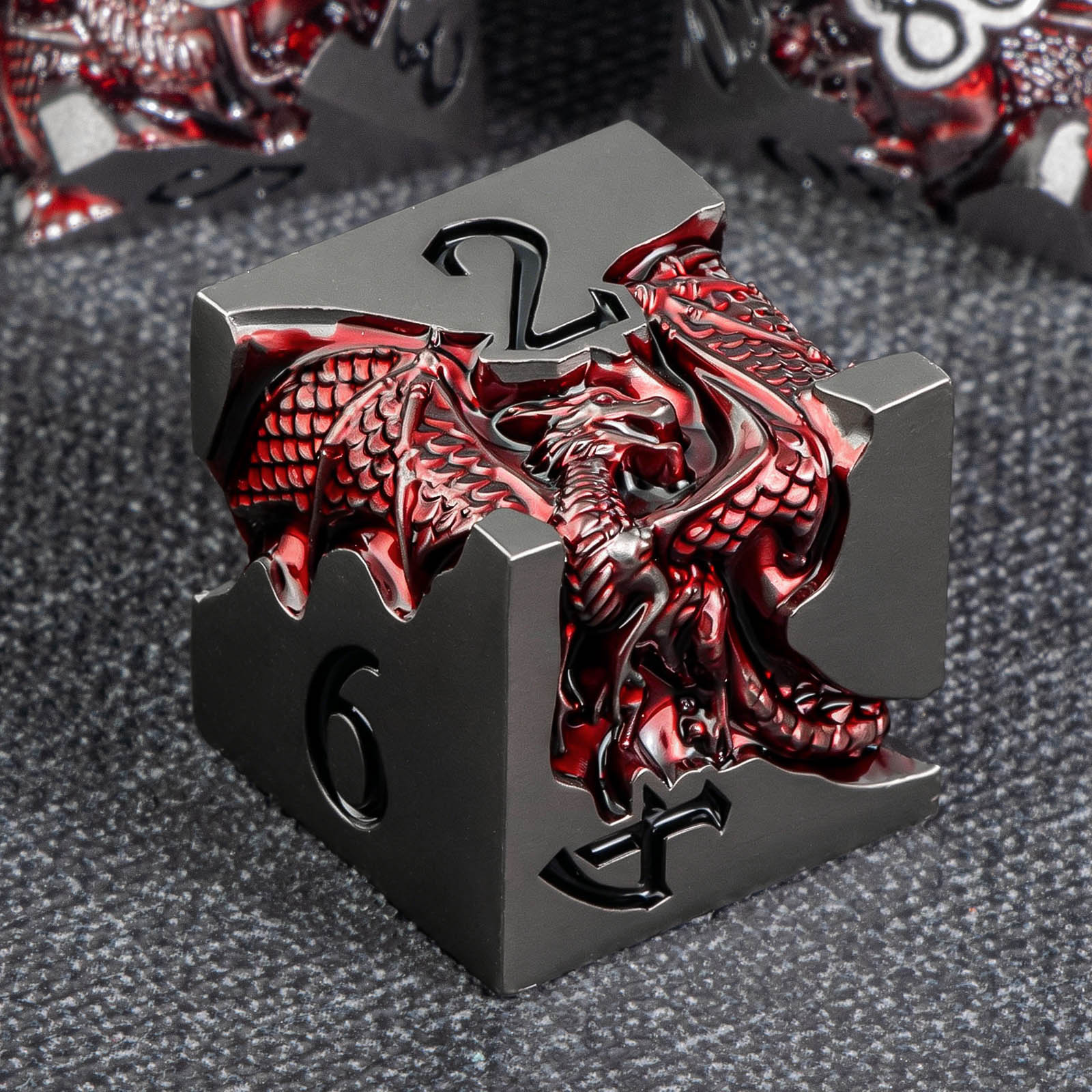 ドラゴンダイスセット DND ロールプレイングゲーム用、メタ - Board Game Dungeons And Dragons のレビューと価格