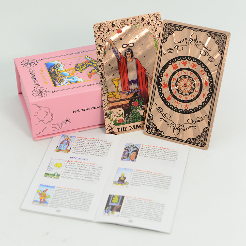 78 個クラシックローズゴールド待機タロットカードガイドブッ - Board Game Yearbook のレビューと価格