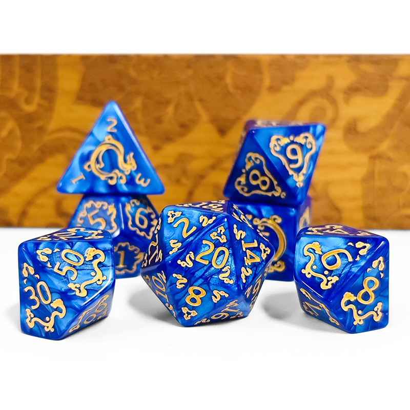 7個セット DND ダイス ドラゴン柄 多面体ダイス ダンジ - Board Game Dungeons And Dragons のレビューと価格