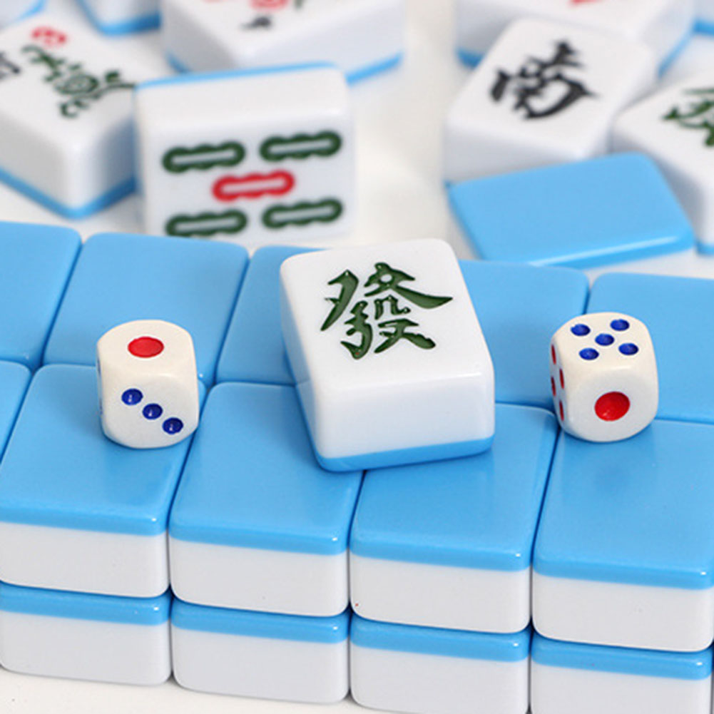 ポータブル旅行ミニ麻雀セット旅行麻雀セット収納ボックス付き落 - Board Game Review のレビューと価格