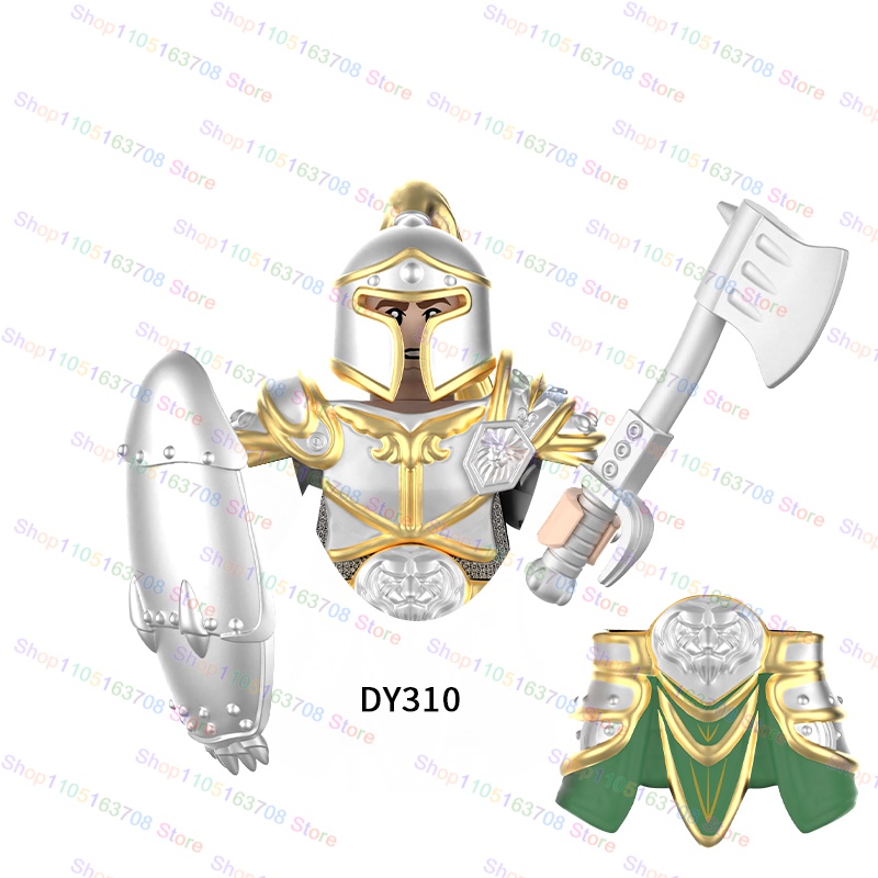 MOC 中世ウォーアーツ オーク同盟軍兵士 重装鎧 金鎧 騎 - Board Game Empire のレビューと価格