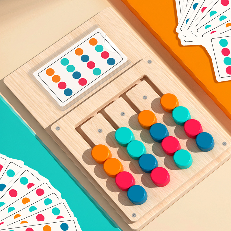 子供向けモンテッソーリ色形マッチング認知学習ボード 論理的思 - Board Game For Kids のレビューと価格